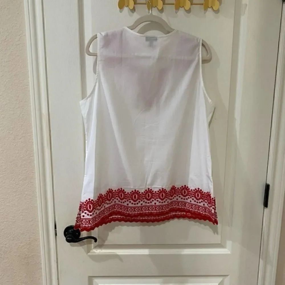 Talbots Embroidered Blouse - Picture 5 of 6